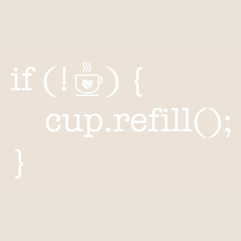 Chemise café pour programmeur amateur de code café