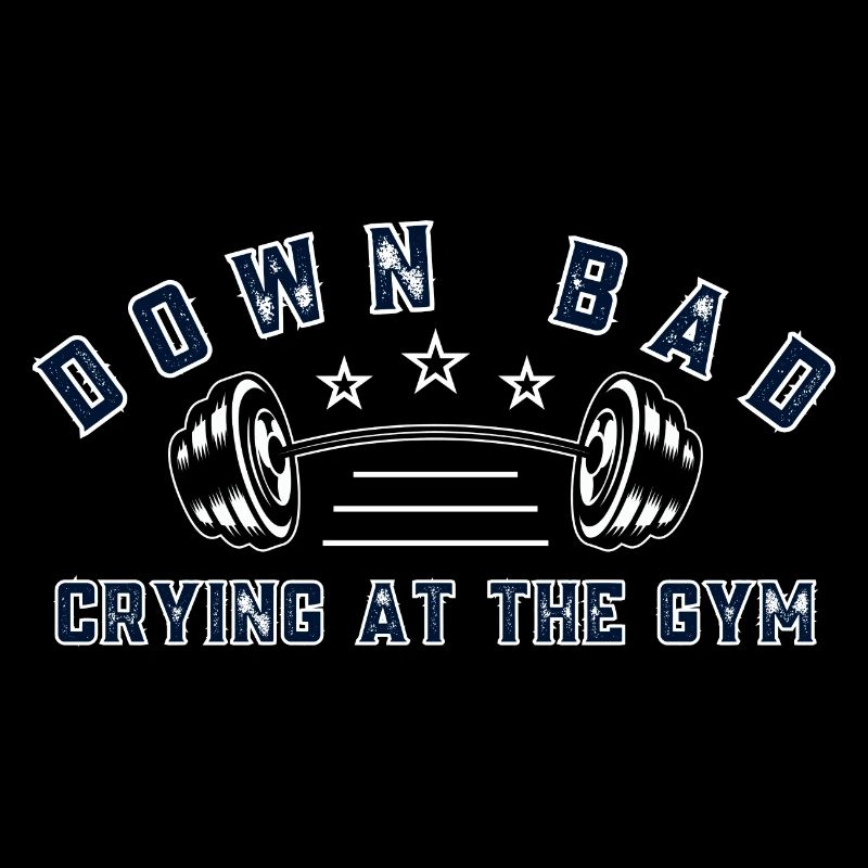 Down Bad Crying At The Gym