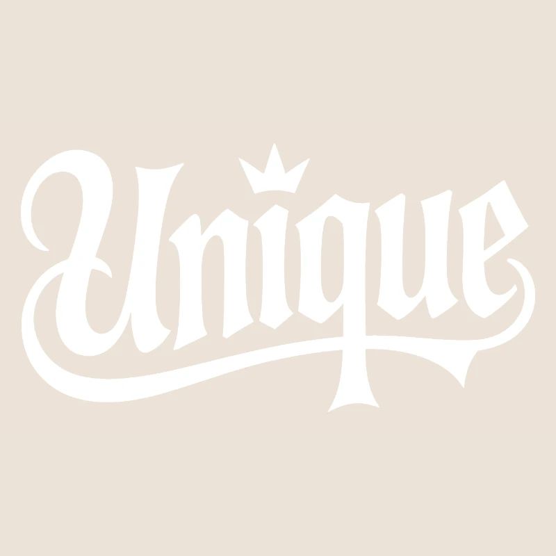 Unique Einzigartig Unikat Selbstwert Einzig Artig