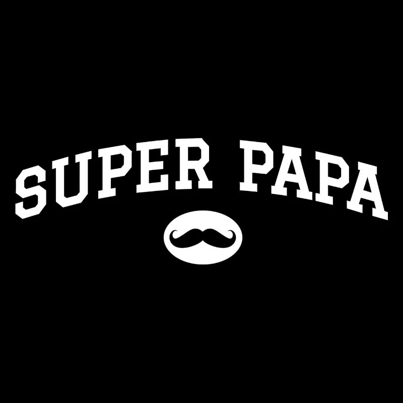 Super papa moustache