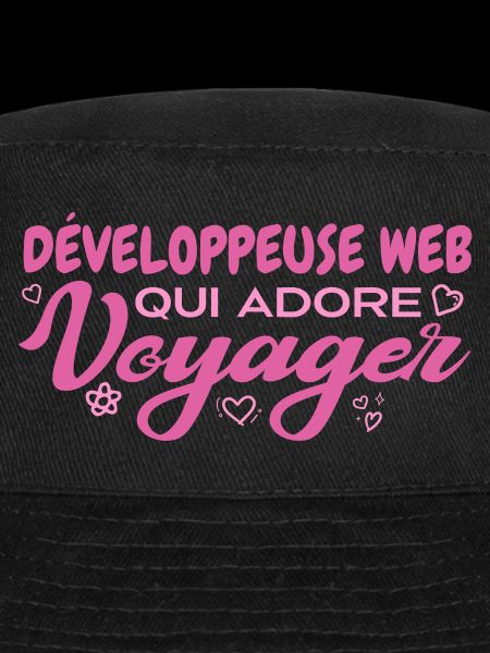 Développeuse web globe-trotteuse passionnée voyage