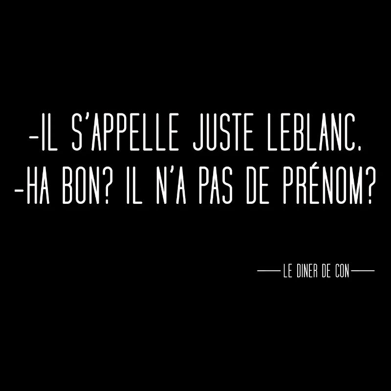 Le diner de con