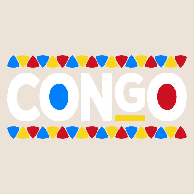 Congolais Drapeau Congo