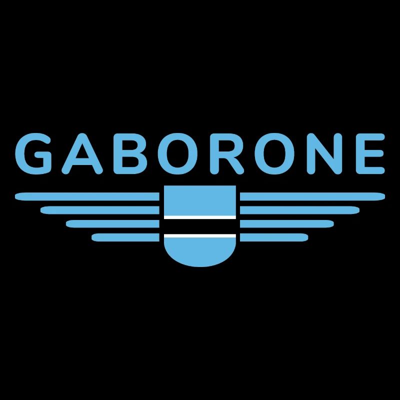 T-shirt Gaborone pour les supporters du Botswana