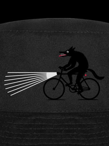 Loup à vélo