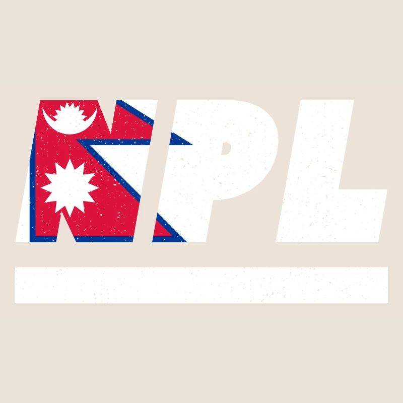 Népal drapeau drapeau NPL