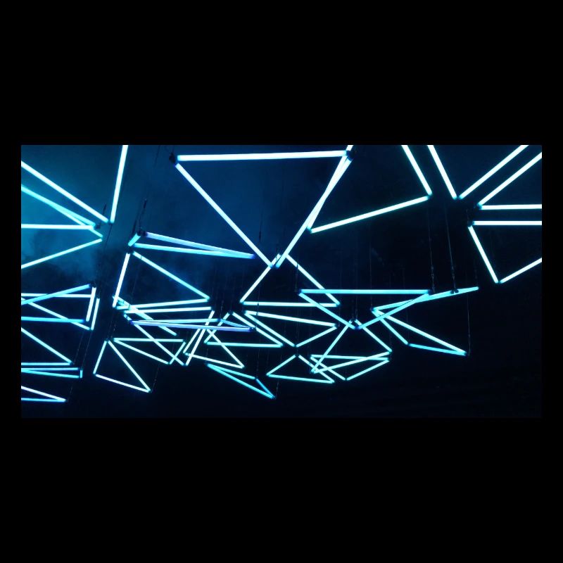 Triangle luminale bleu BST