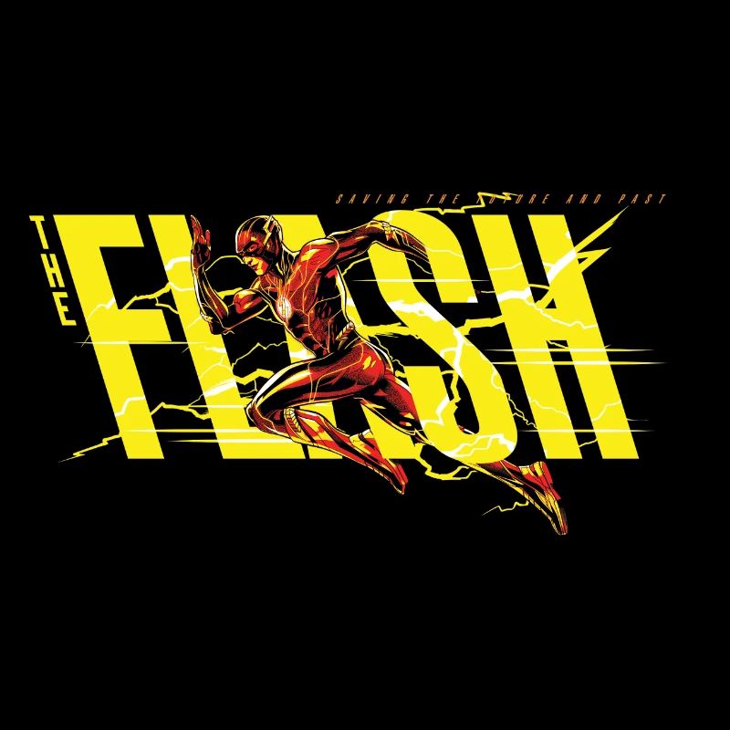 The Flash Running Yellow Logo