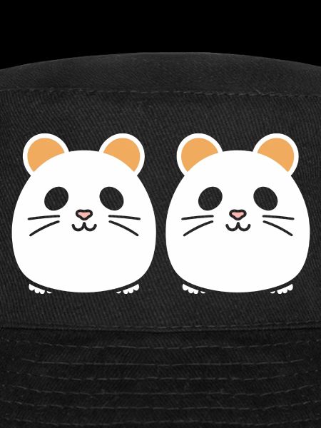 Mignon Humour petit hamster