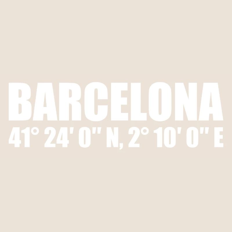Coordonnées de Barcelone