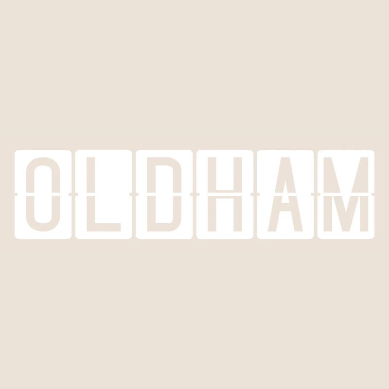 Panneau de l’aéroport d’Oldham