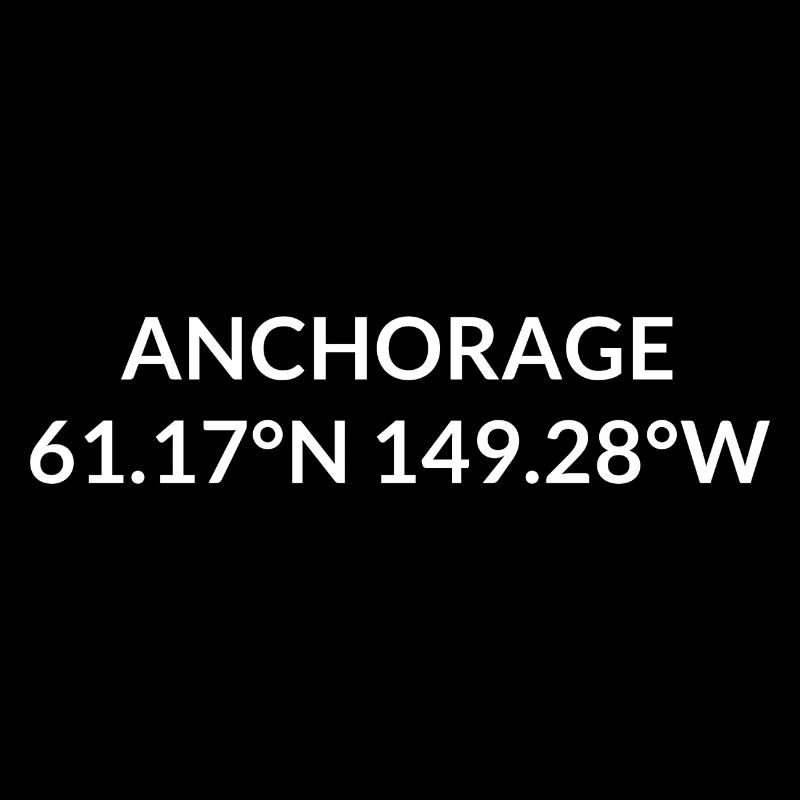Anchorage, Alaska, USA Coordinates