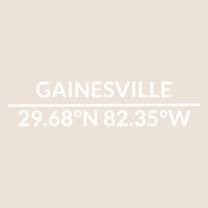 Gainesville, Florida, United States Coordinates