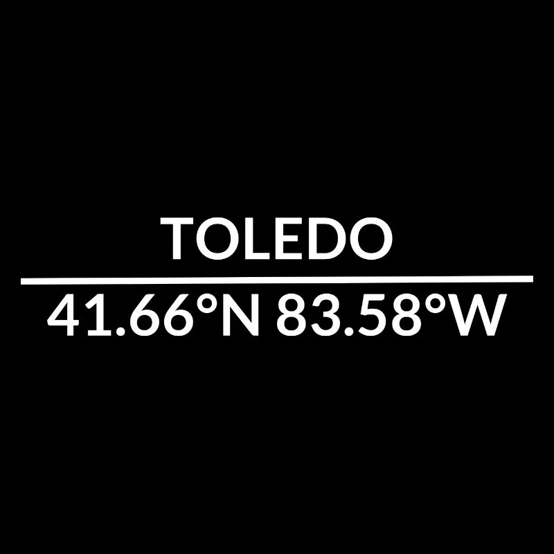 Toledo, Ohio, USA Coordinates