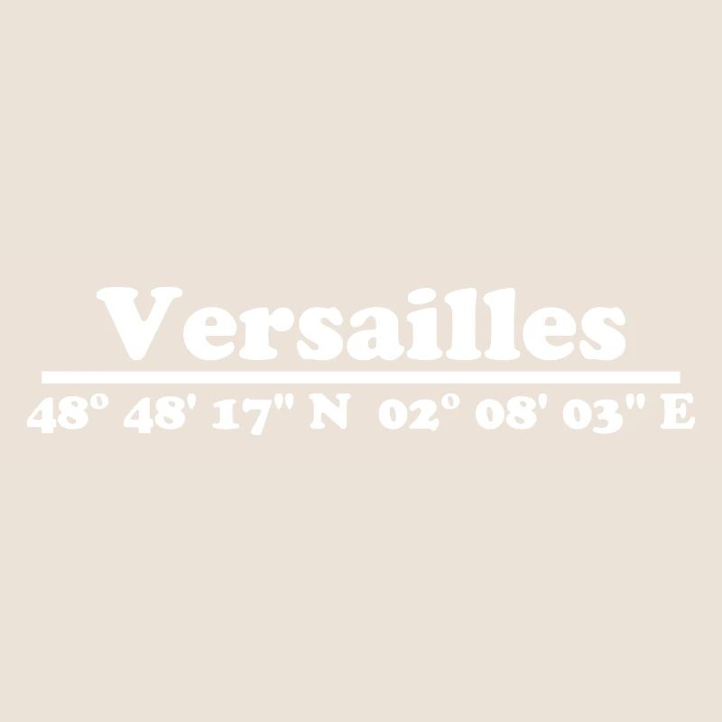 Coordonnées de Versailles