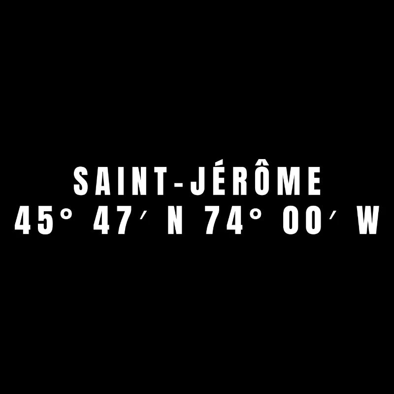 Coordonnées Saint-Jérôme, Canada