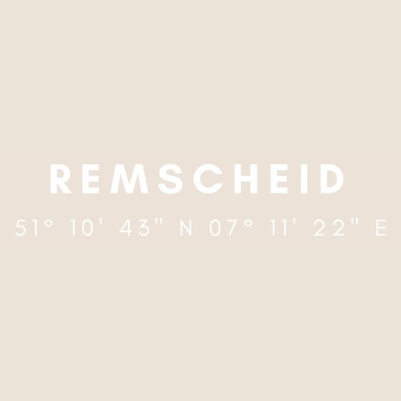 Remscheid coordinates
