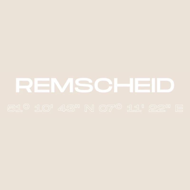 Remscheid coordinates