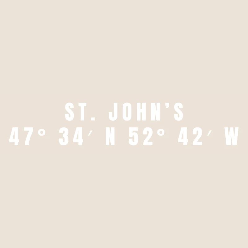 St. John's Canada Coordinates