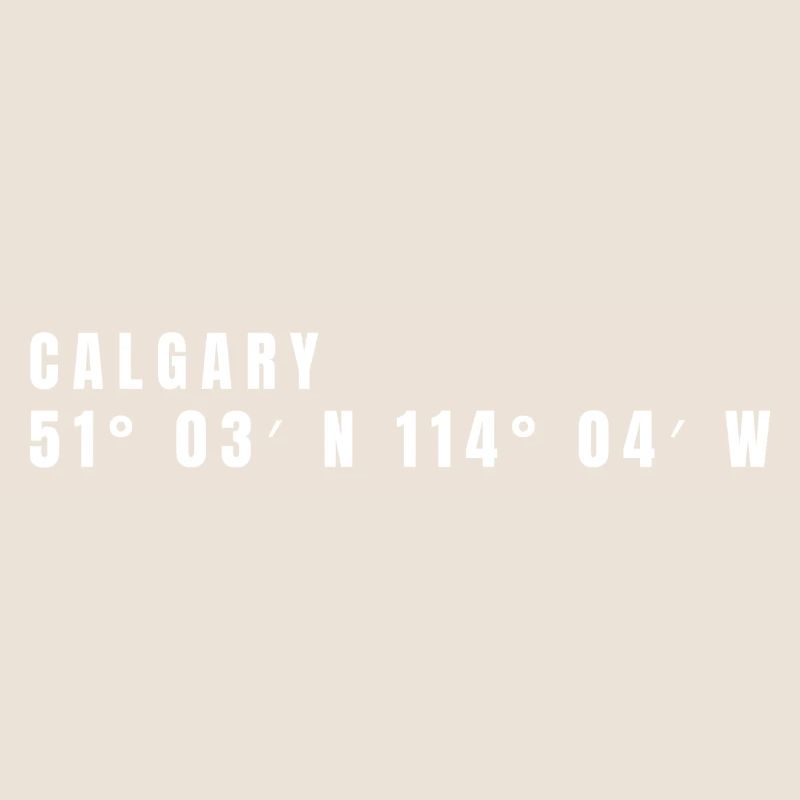 Calgary, Canada Coordinates