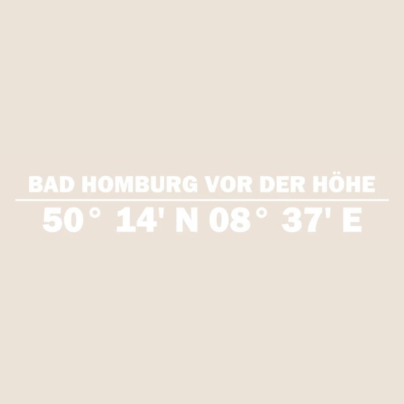Bad Homburg vor der Höhe coordinates