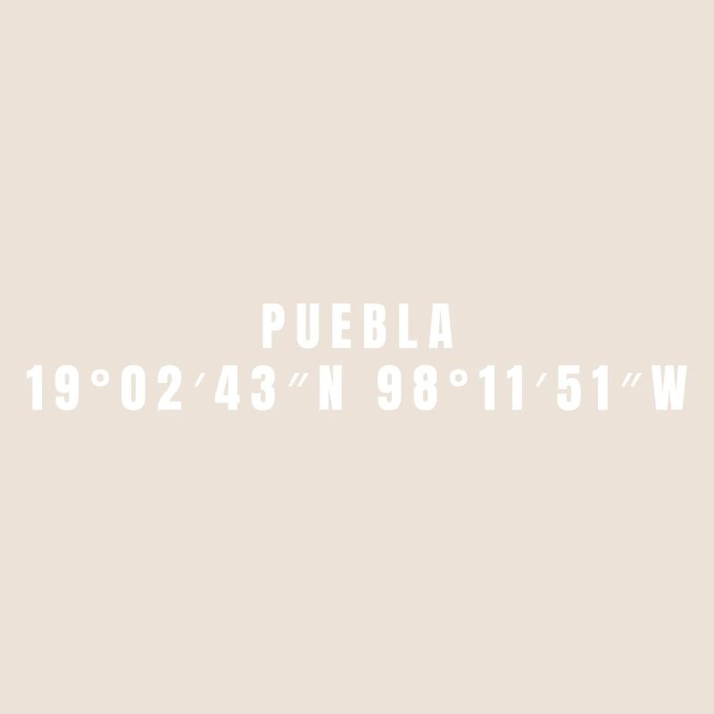 Puebla Mexico Coordinates