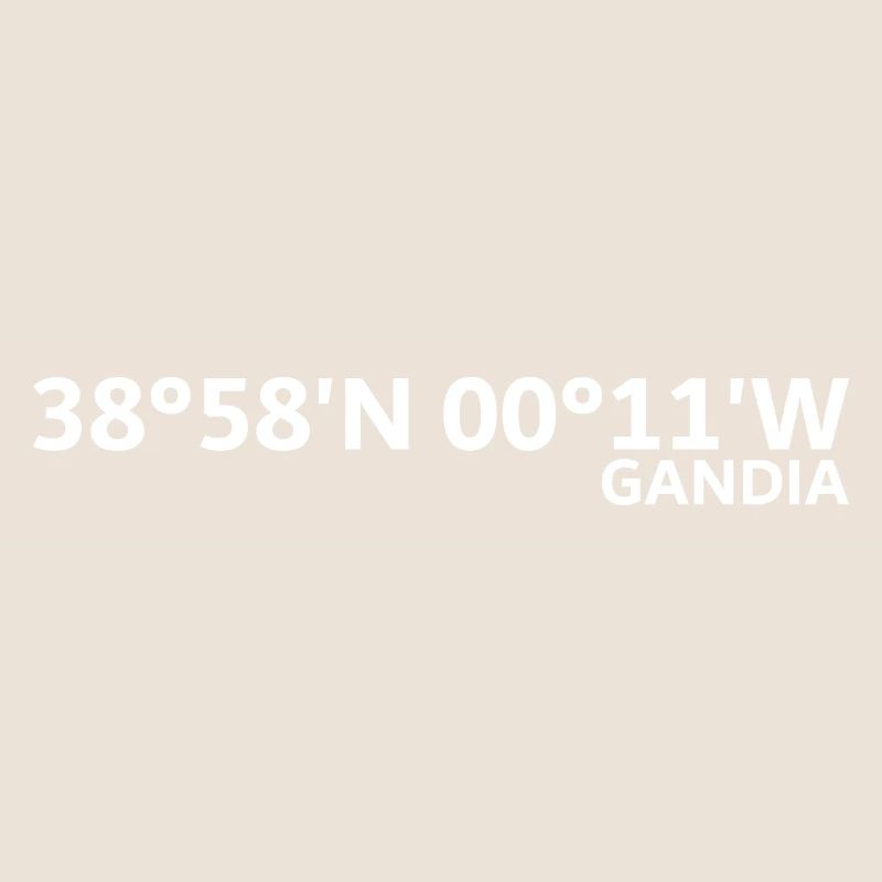 Gandia Coordinates