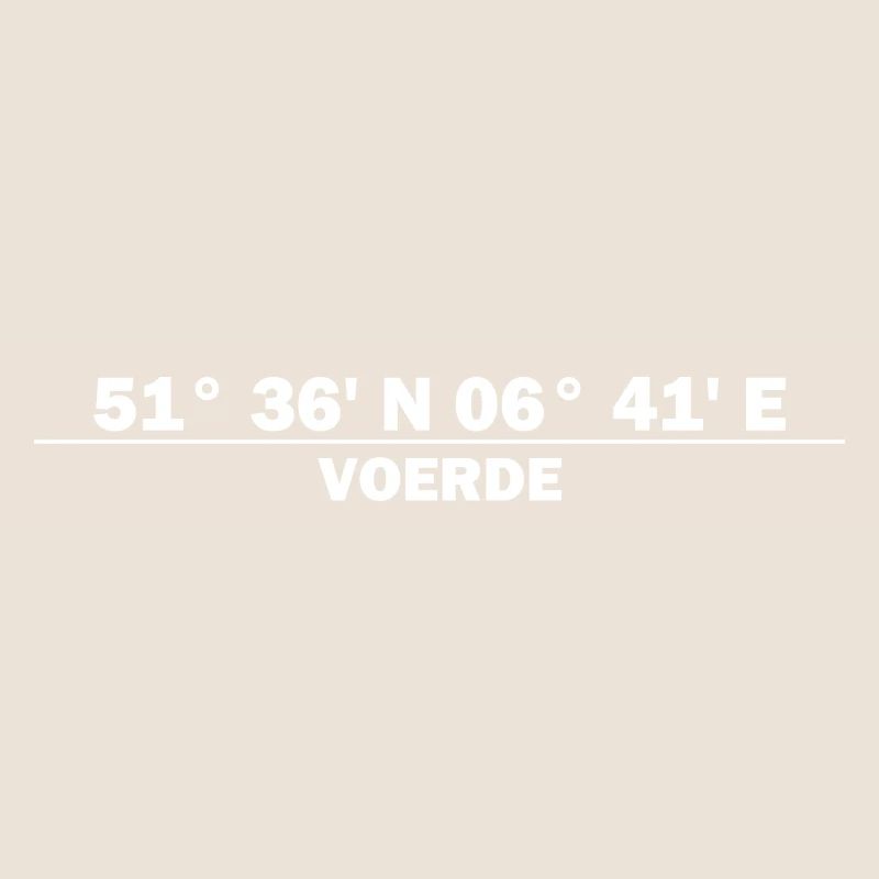 Voerde coordinates
