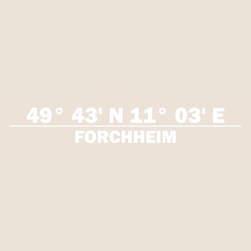 Forchheim Coordinates