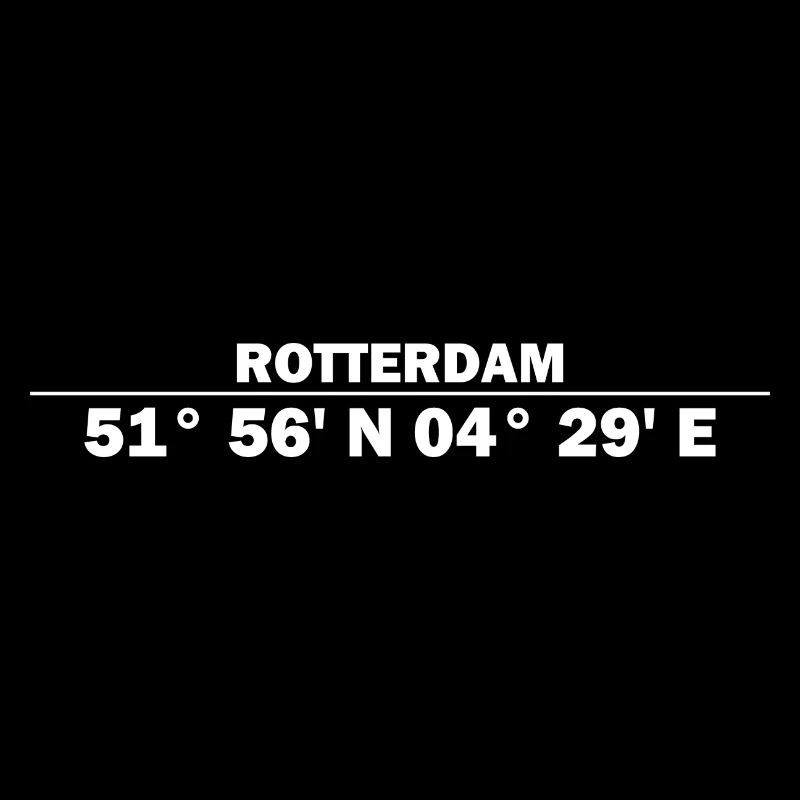 Coordonnées de Rotterdam