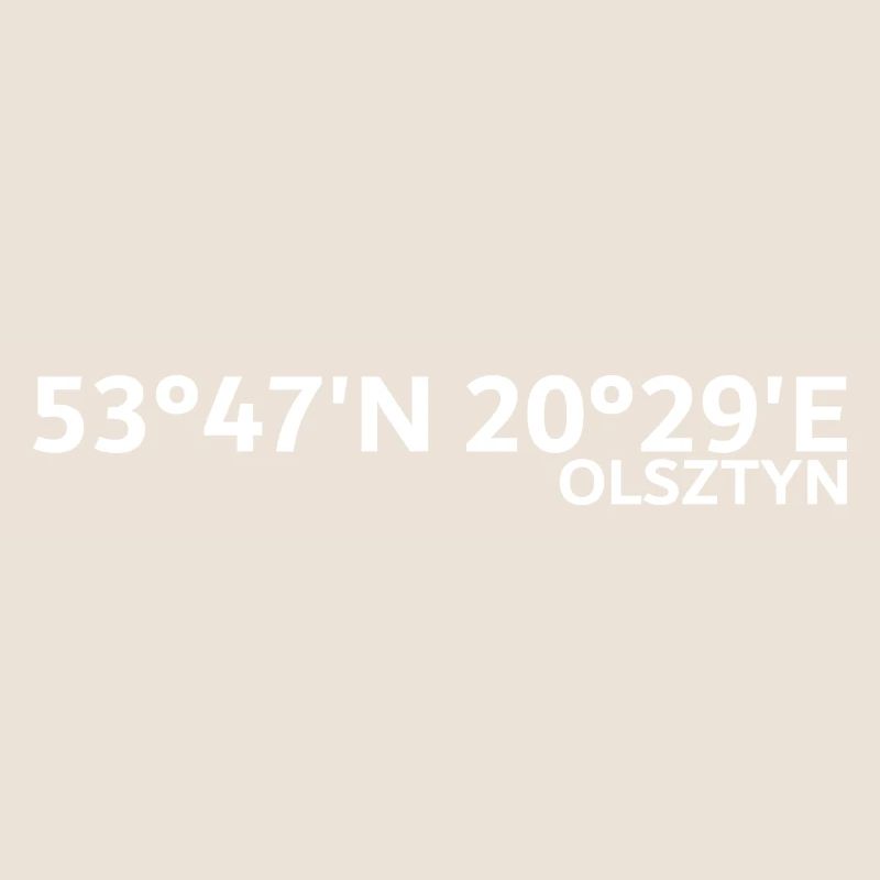 Coordonnées d’Olsztyn