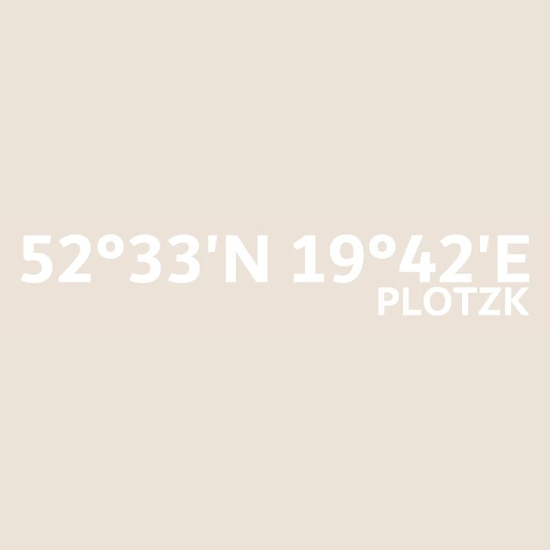 Coordonnées Plotzk
