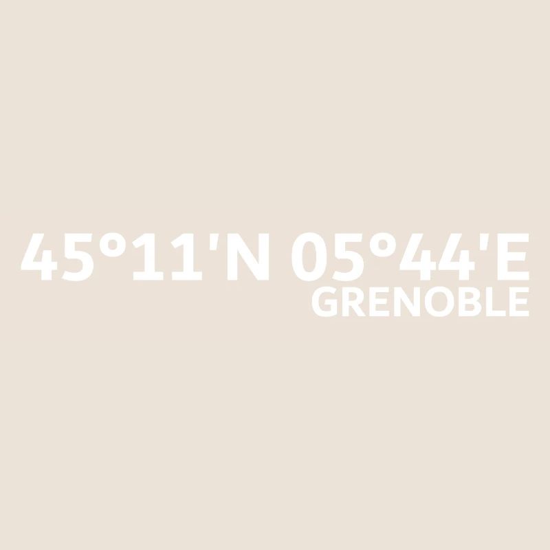 Grenoble coordinates