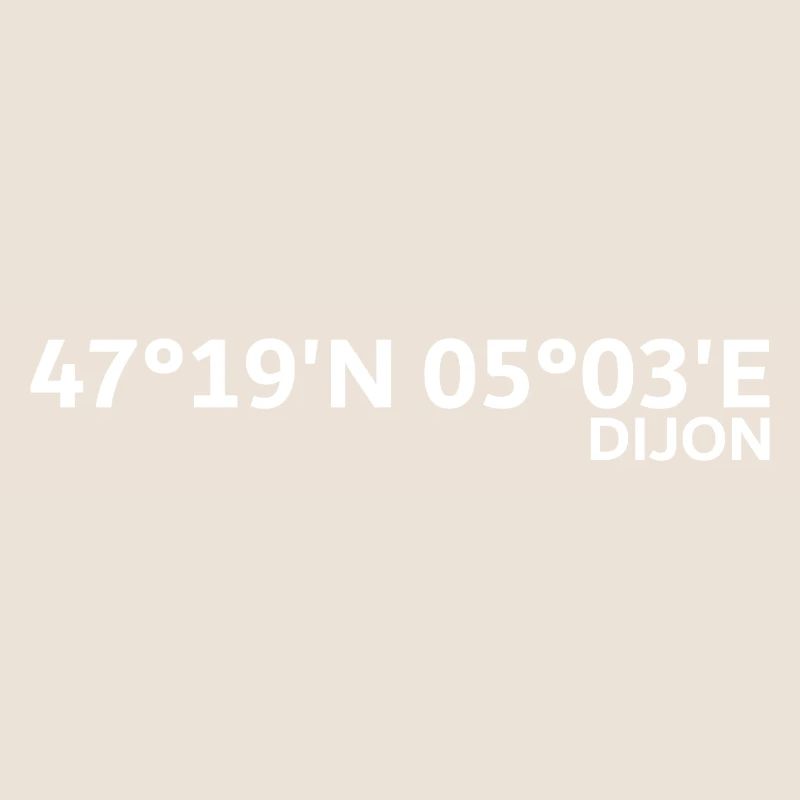 Coordonnées de Dijon