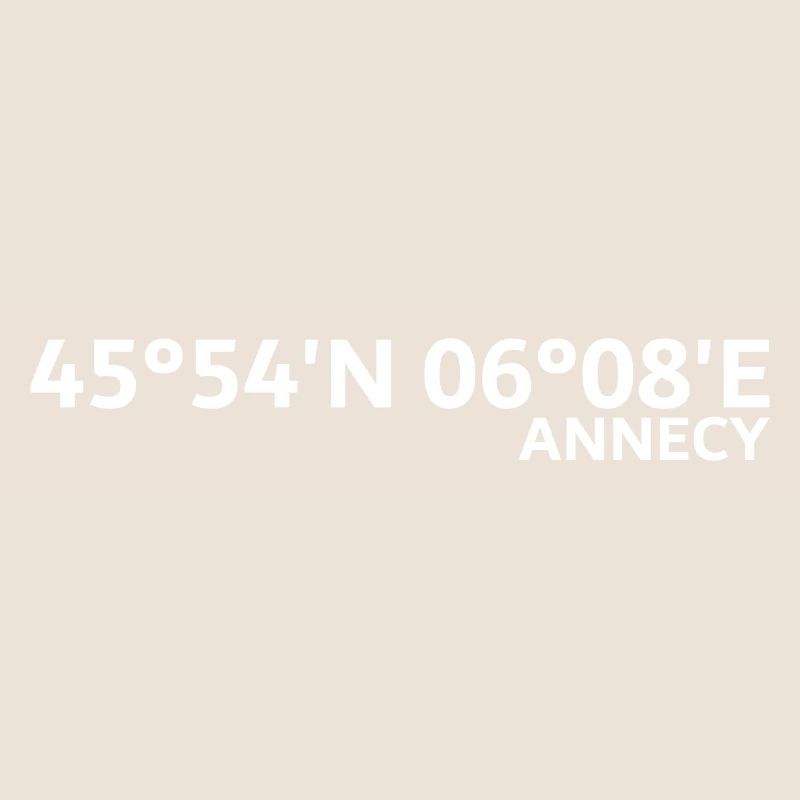 Annecy Coordinates