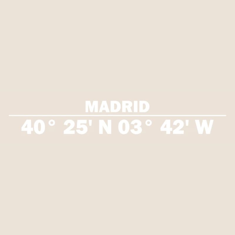 Madrid coordinates