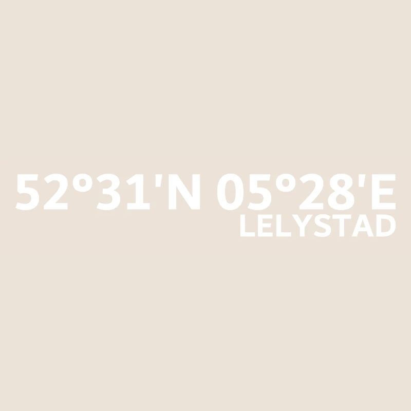 Coordonnées de Lelystad