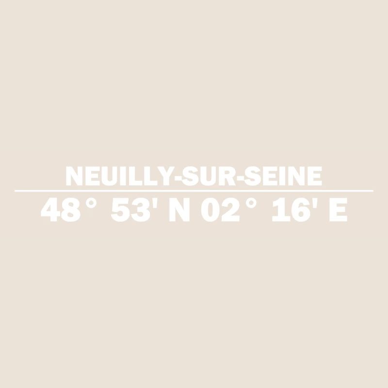 Coordonnées de Neuilly-sur-Seine