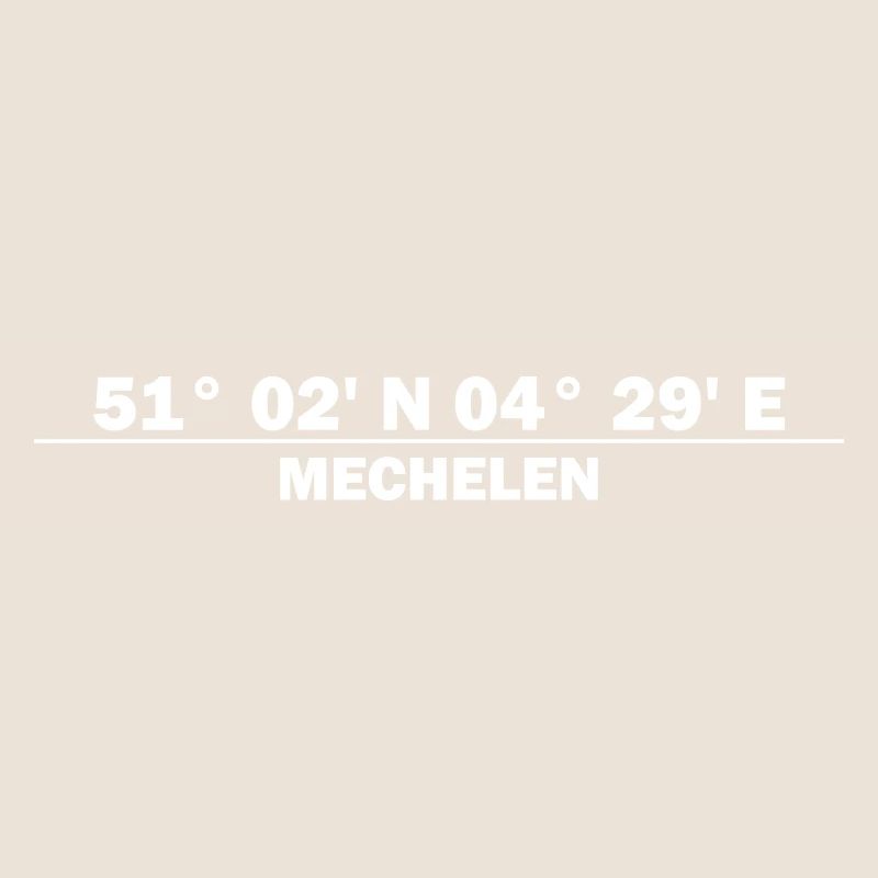 Mechelen coordinates