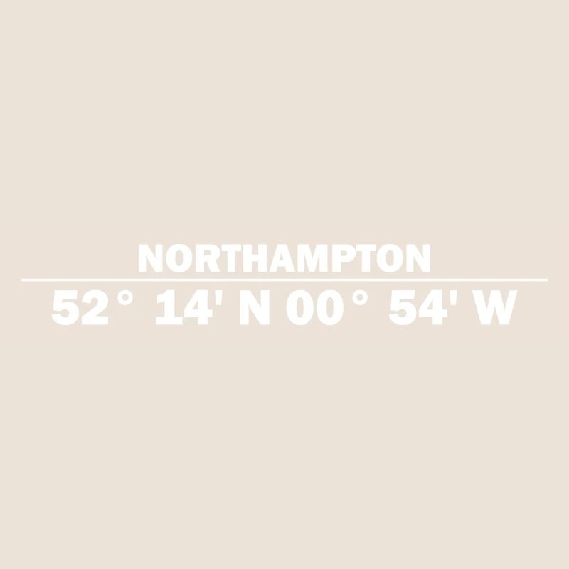 Northampton coordinates