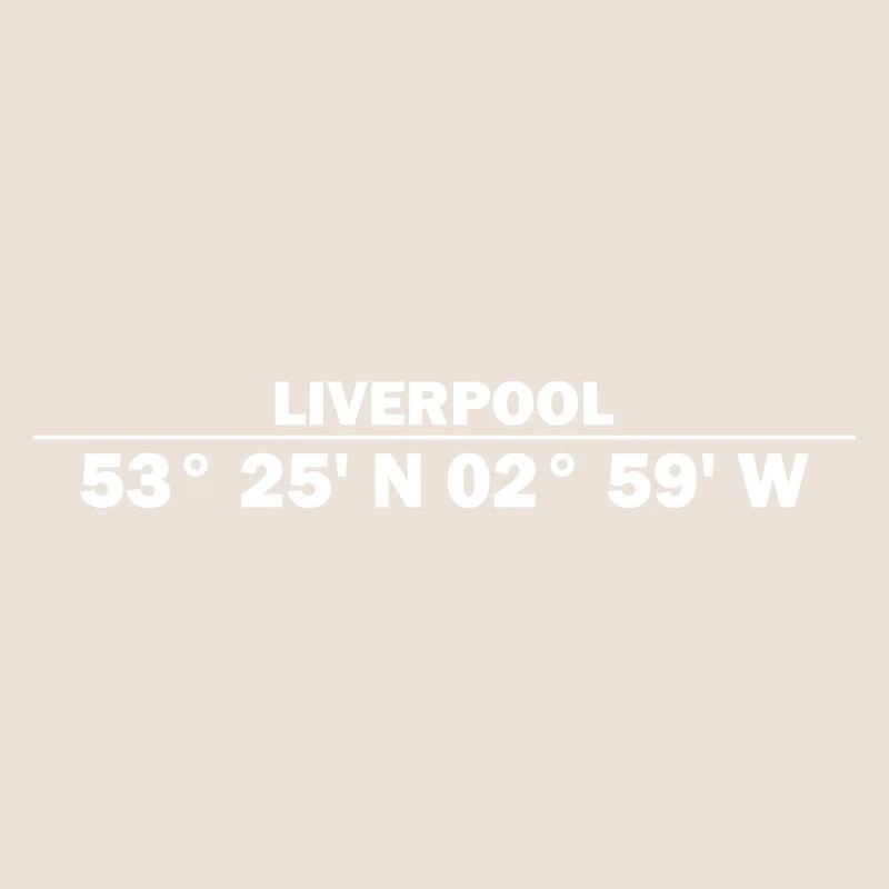 Coordonnées de Liverpool