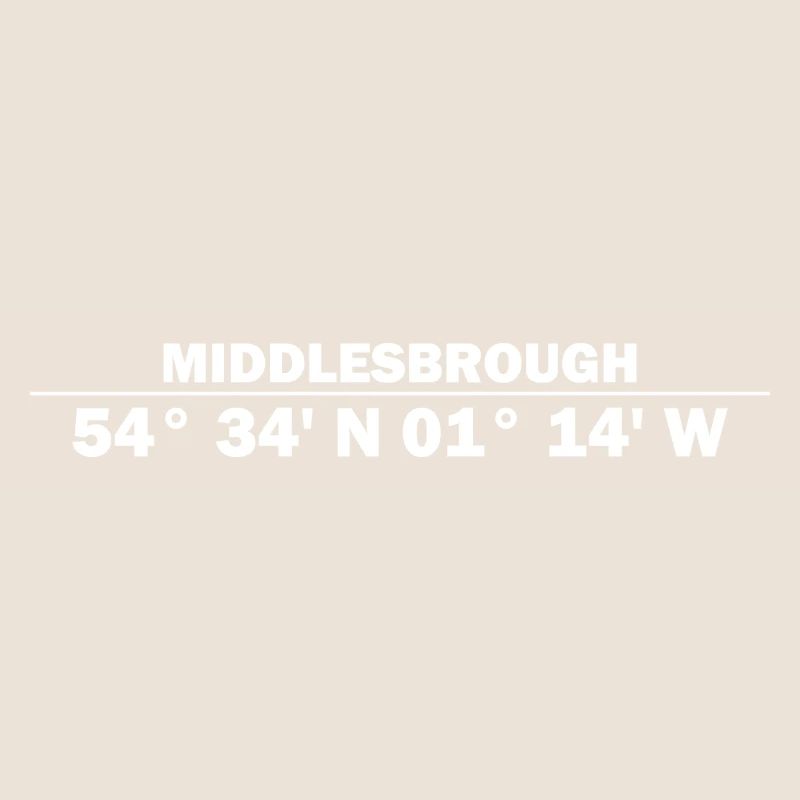 Middlesbrough coordinates