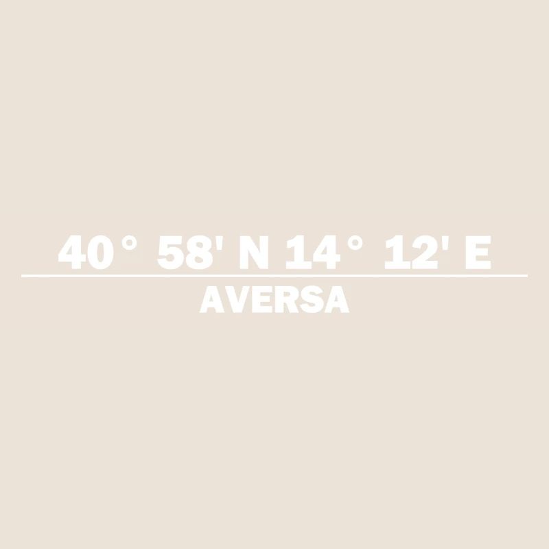 Coordonnées d’Aversa
