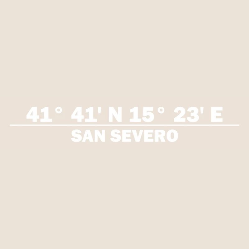 Coordonnées de San Severo