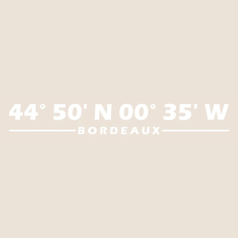 Bordeaux coordinates