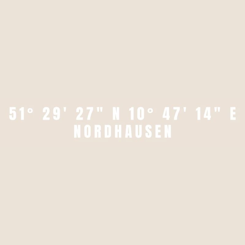 Nordhausen, Thuringia Coordinates