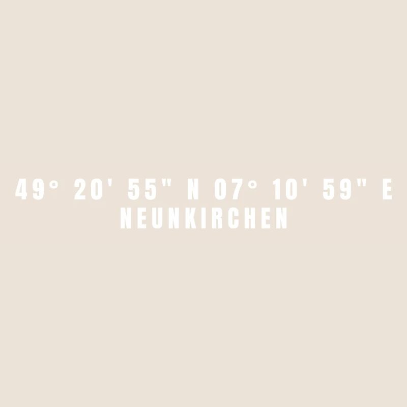 Neunkirchen Saarland Coordinates