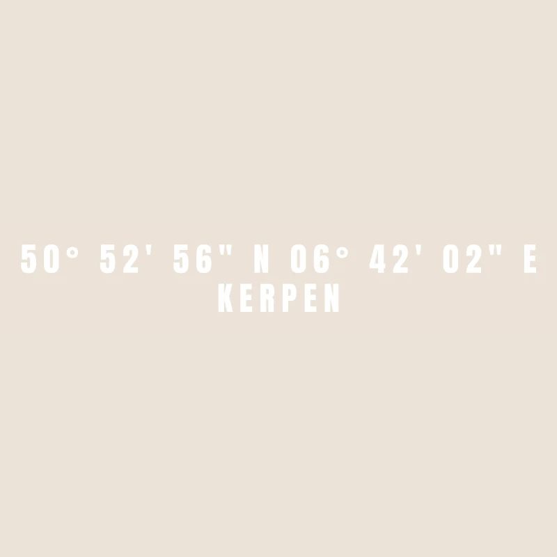 Kerpen North Rhine-Westphalia Coordinates