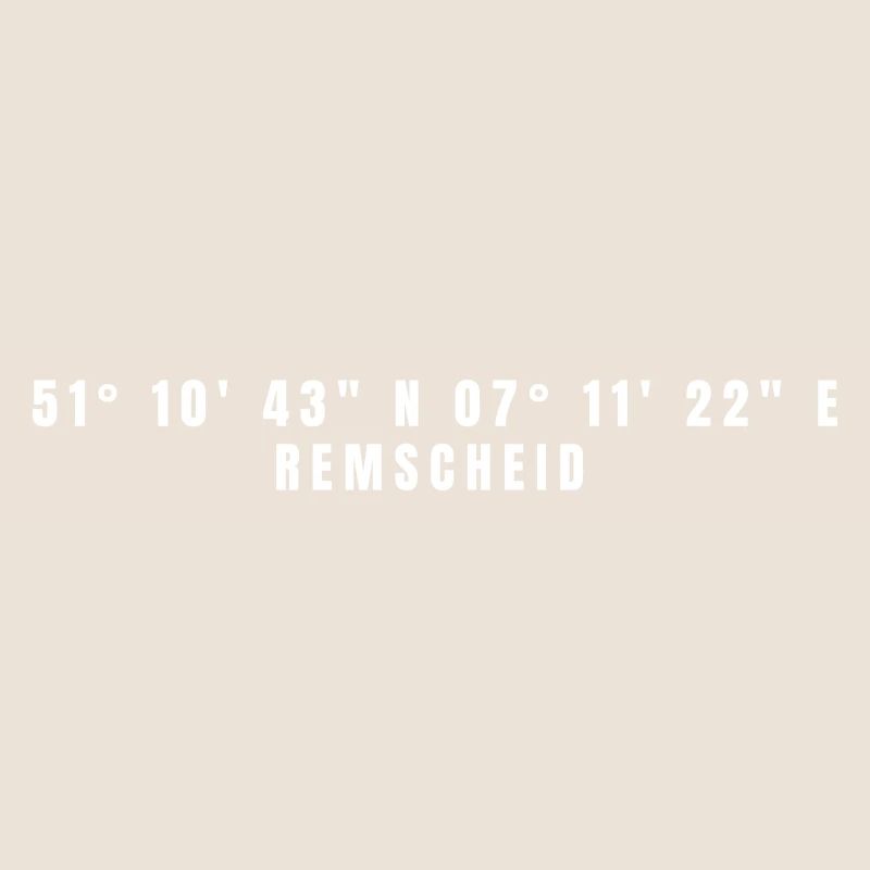 Remscheid North Rhine-Westphalia Coordinates