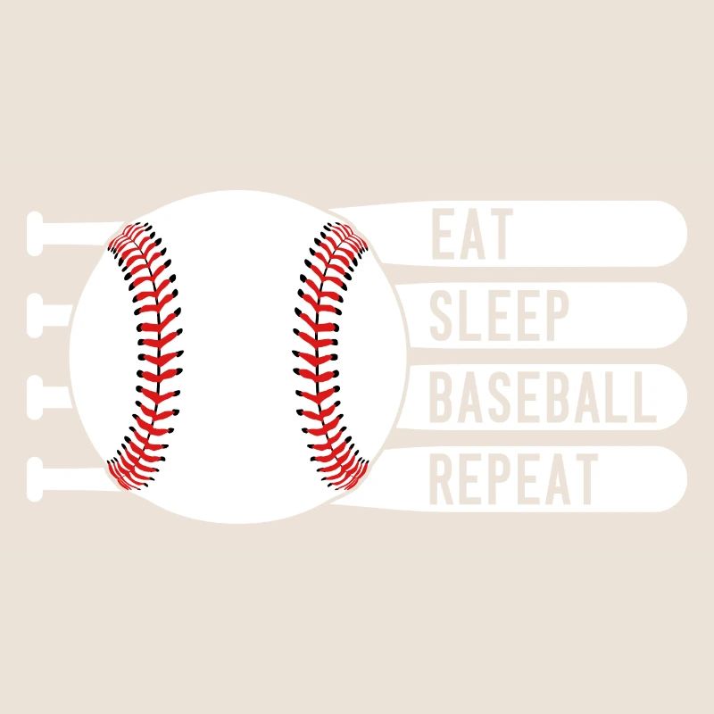 MANGER DORMIR BASEBALL RÉPÉTER